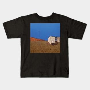 Landscape with Shack Kids T-Shirt